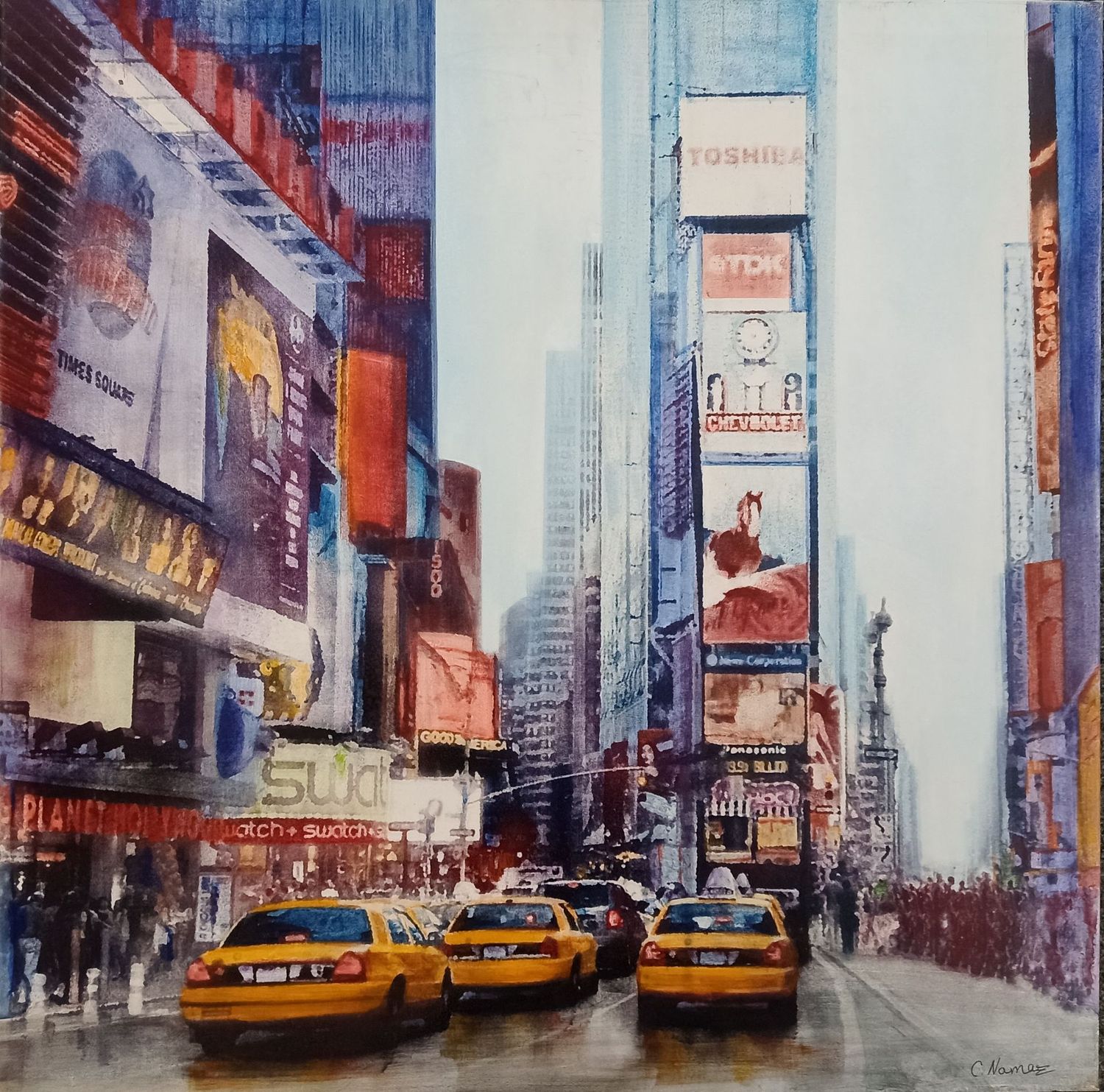 Namazbek Chekirov - Times Square