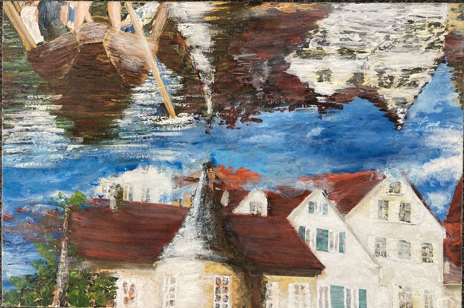 Zoran Salatovic, Neckar am Hölderlinturm