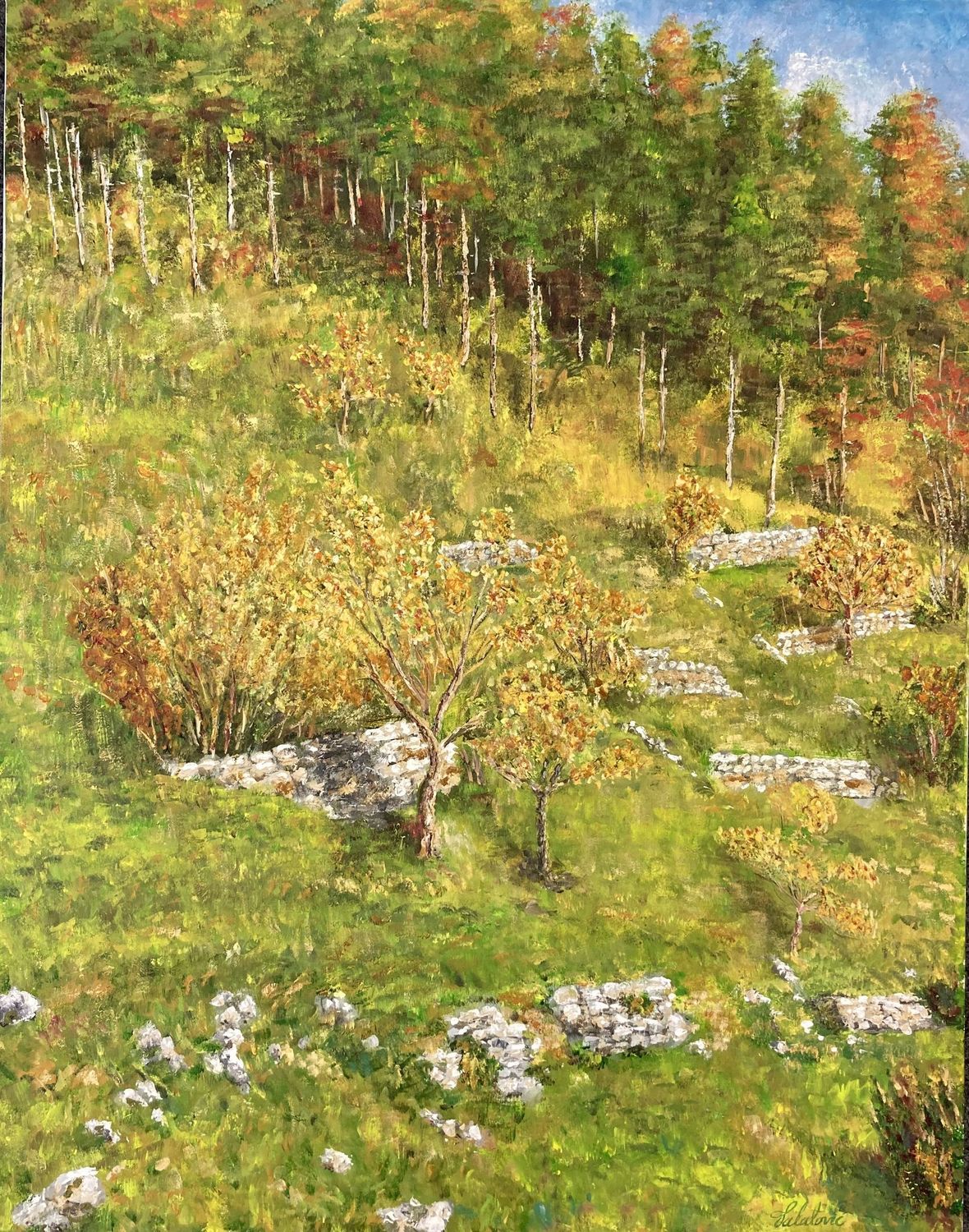 Zoran Salatovic, Herbstlandschaft