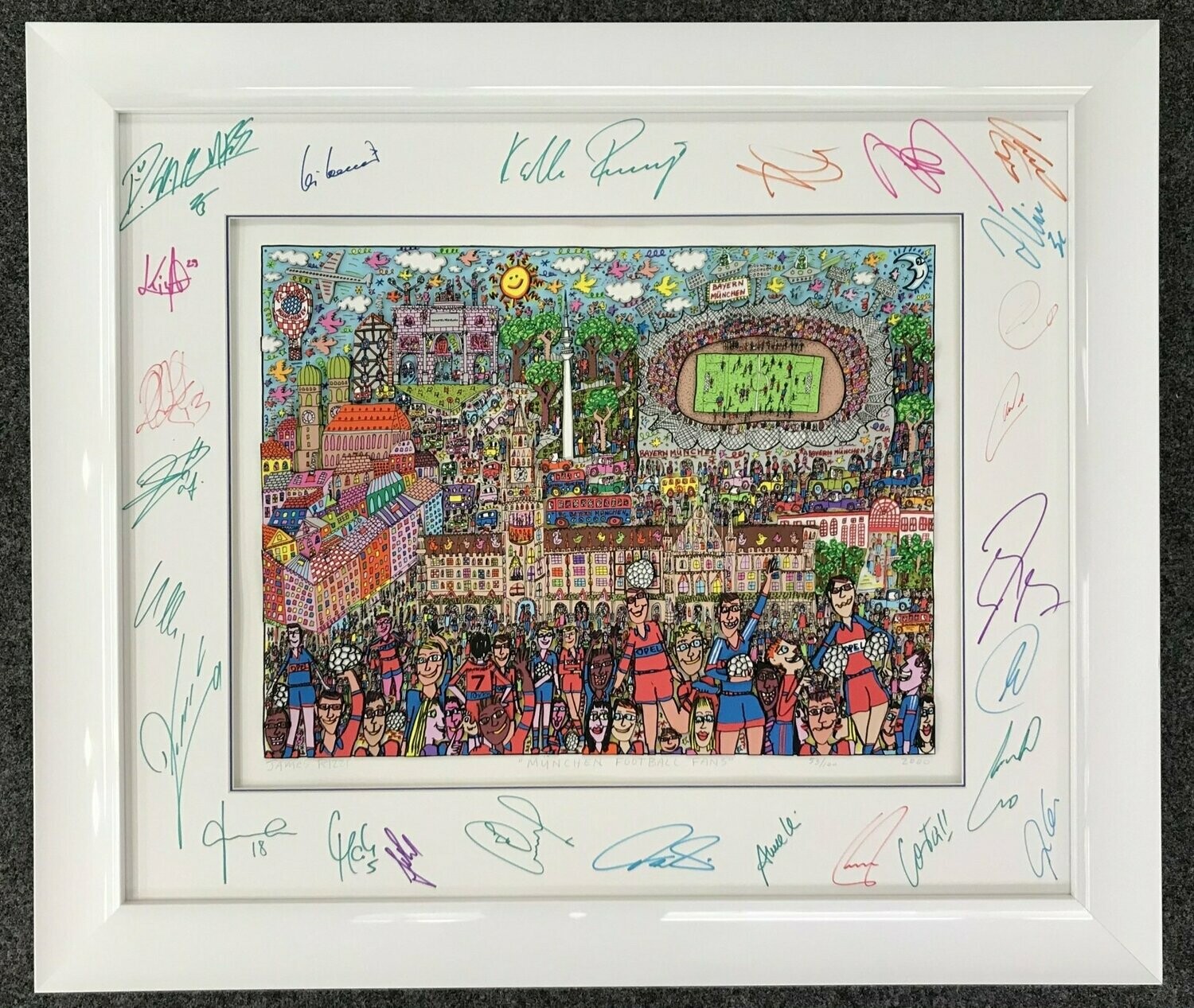 James Rizzi - MÜNCHEN FOOTBALL FANS - RESERVIERT! James Rizzi - MÜNCHEN FOOTBALL FANS - RESERVIERT!