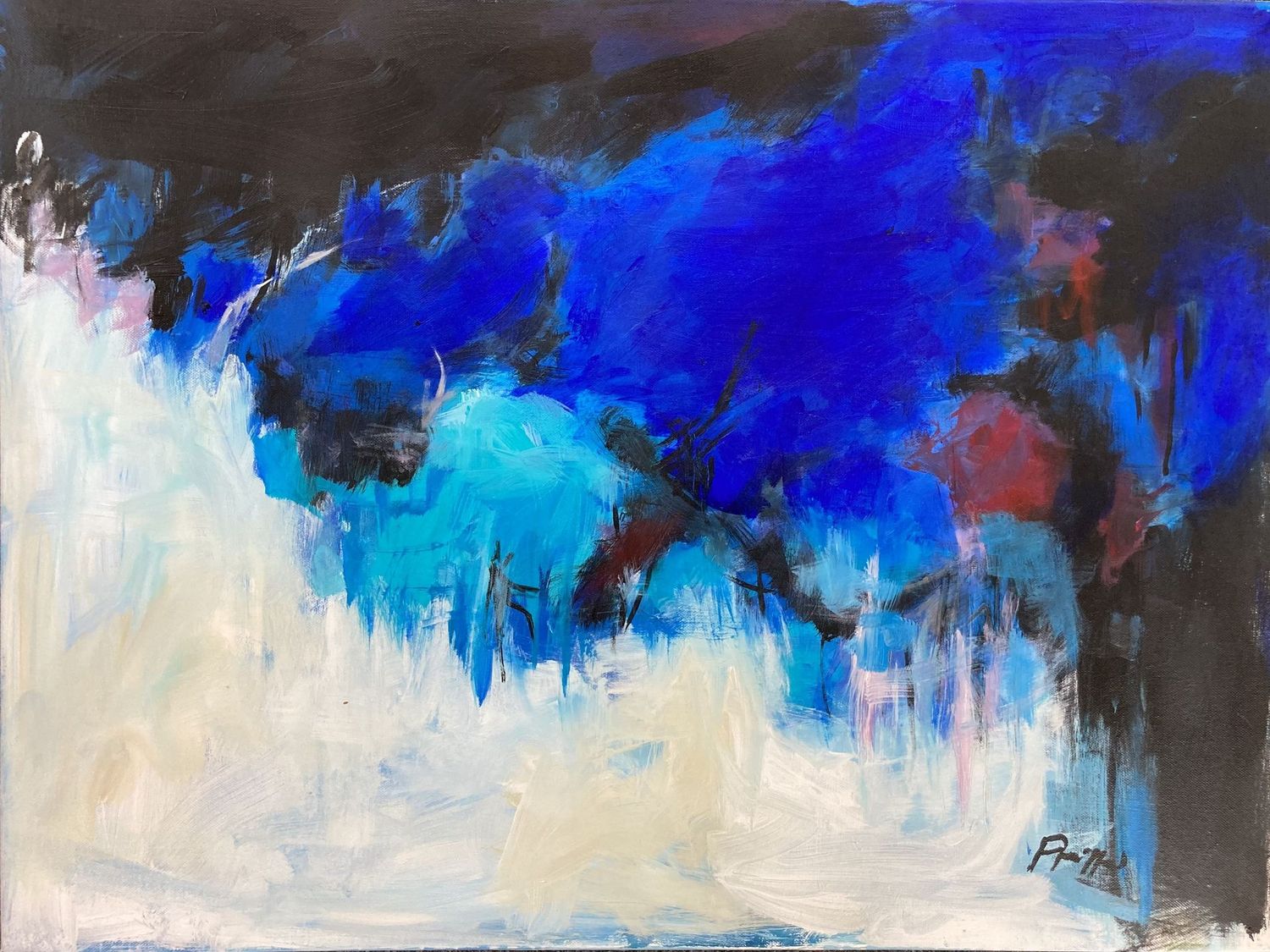 Klaus Pfeiffer "Impression Blau"