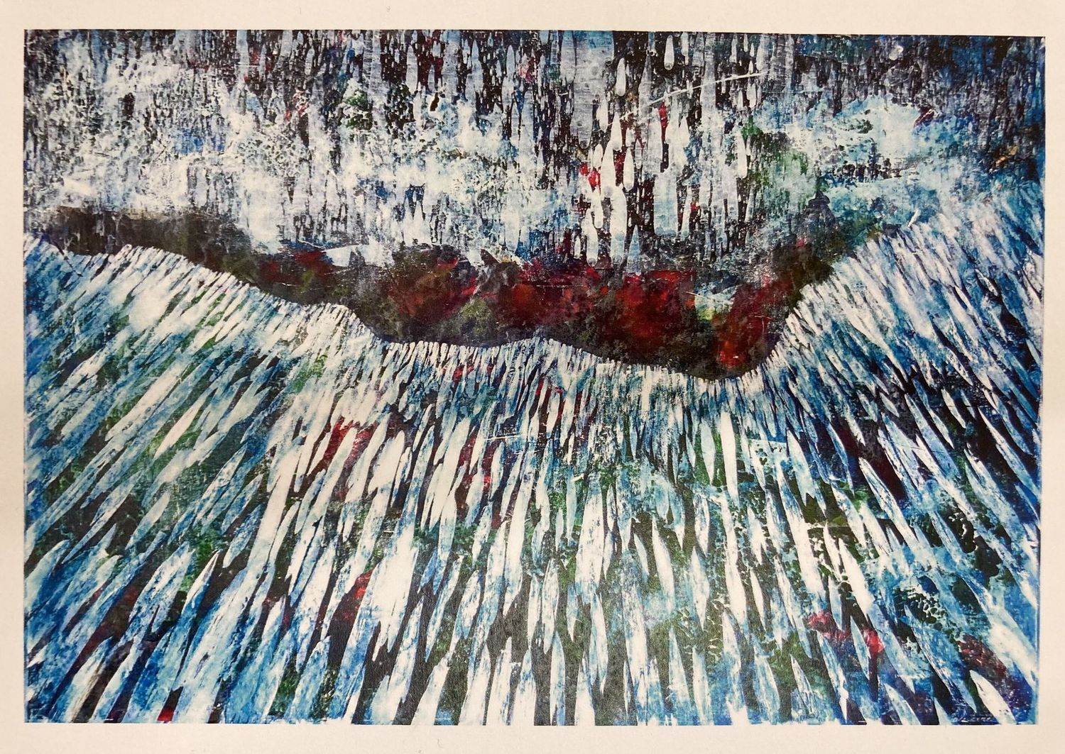 Zoran Salatovic, Nacht flog über Berglandschaft