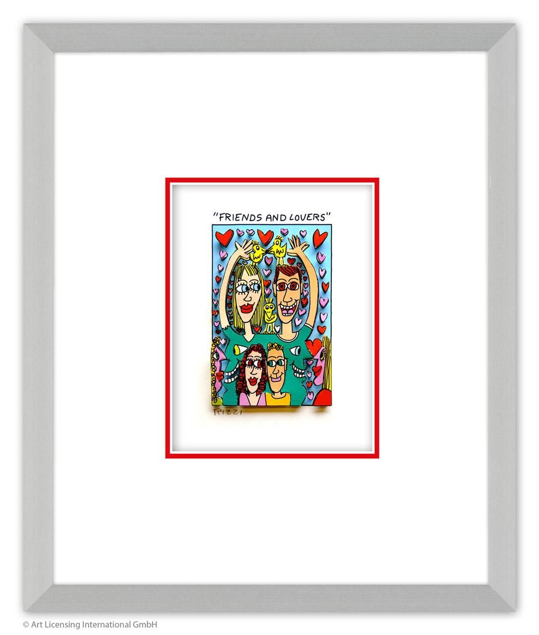 James Rizzi - Friends and Lovers James Rizzi - Friends and Lovers