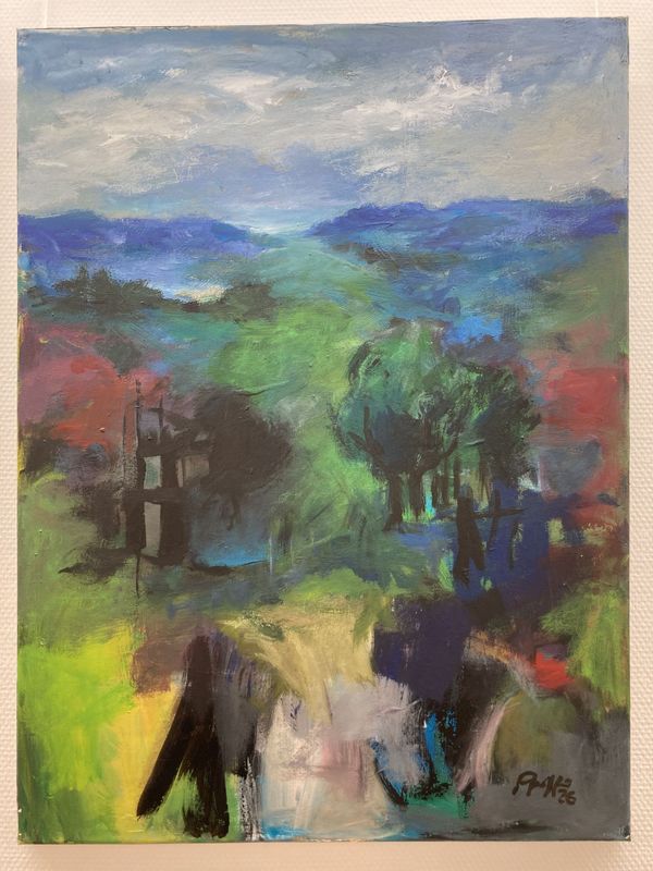 Klaus Pfeiffer, ohne Titel (Landschaft) Klaus Pfeiffer, ohne Titel (Landschaft)