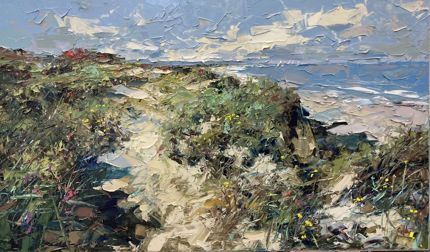 Frank Getty, Dünenlandschaft