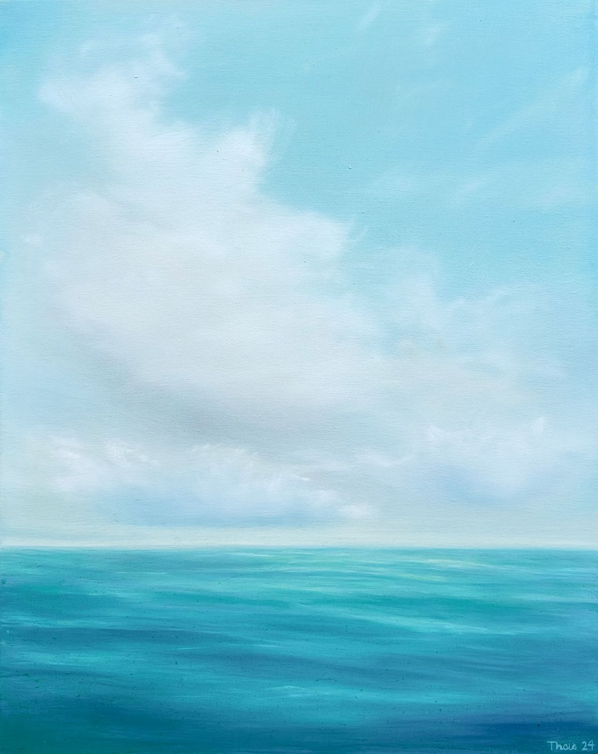 Thais Uchiyama Dieter - Floating in Turquoise Thais Uchiyama Dieter - Floating in Turquoise