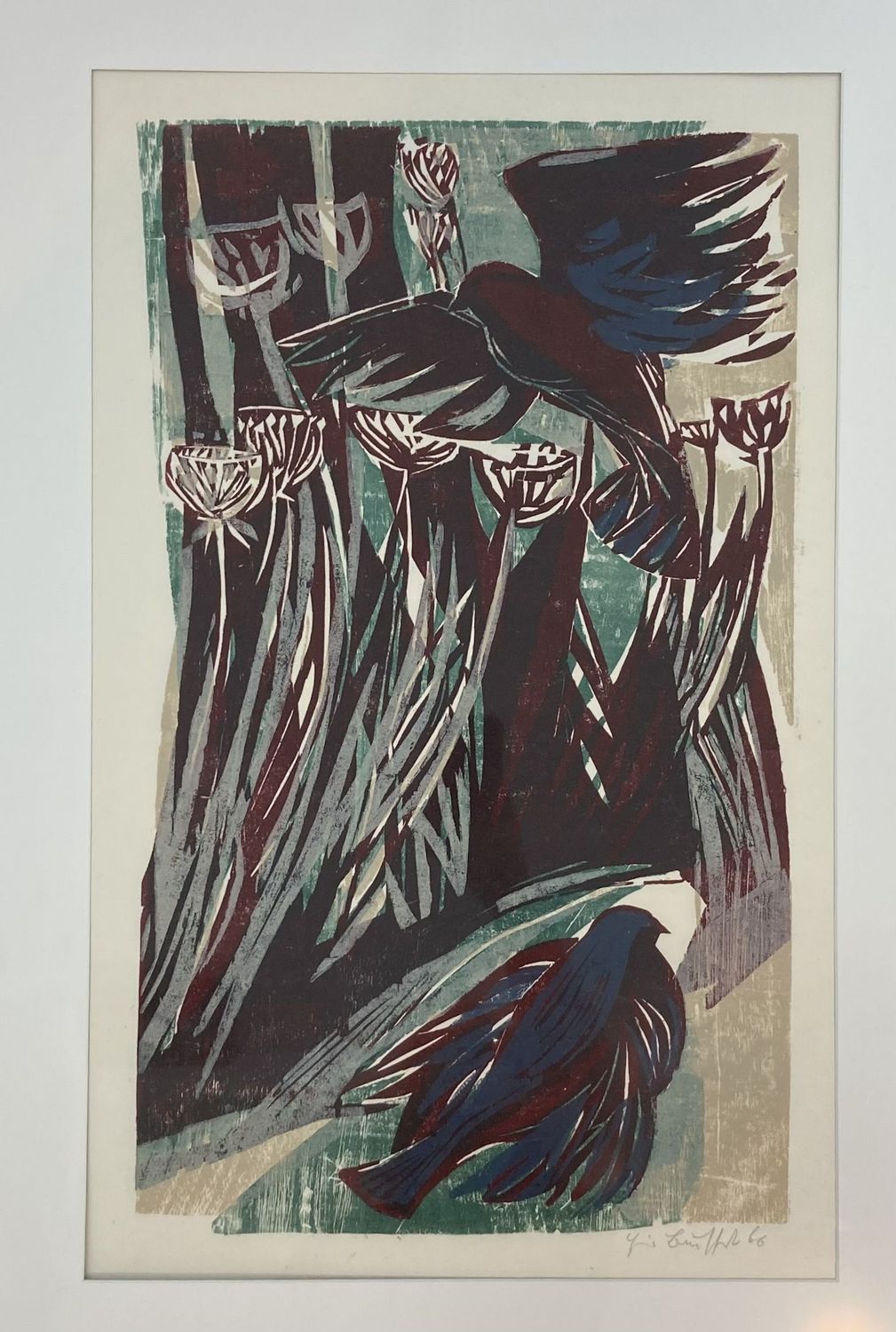 Heiner Bauschert, Vögel im Rauhreif