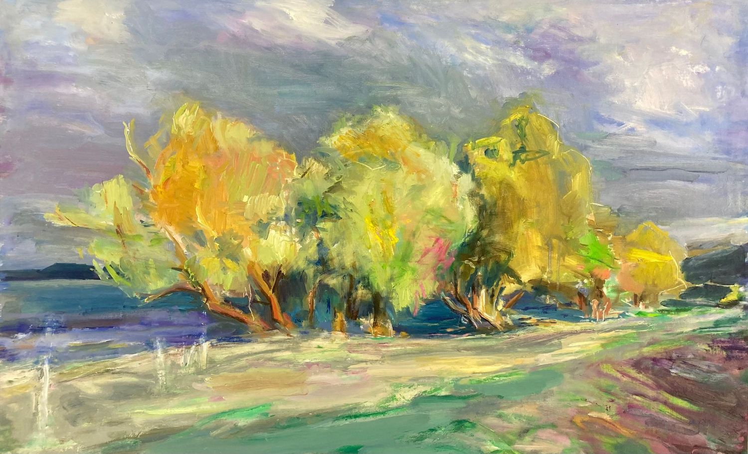 Ingrid Stübinger "Weiden am See"
