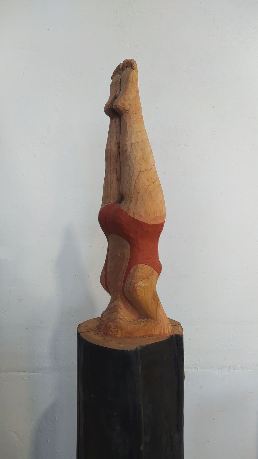 Birgit Rehfeldt - Skulptur Kopfstand
