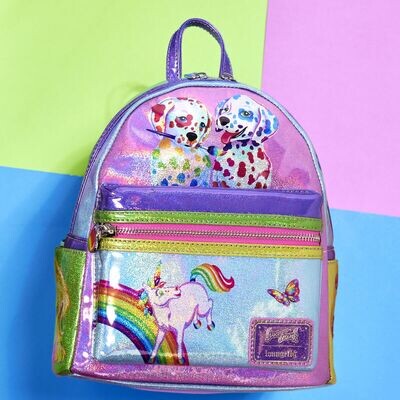 Lisa Frank Holo Color Block Backpack