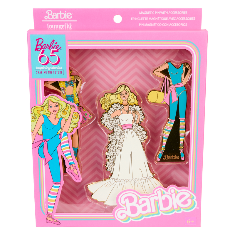 Barbie 65th Doll Magnetic Pin Set