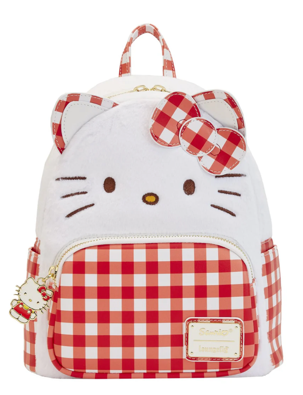 Hello Kitty Gingham Backpack