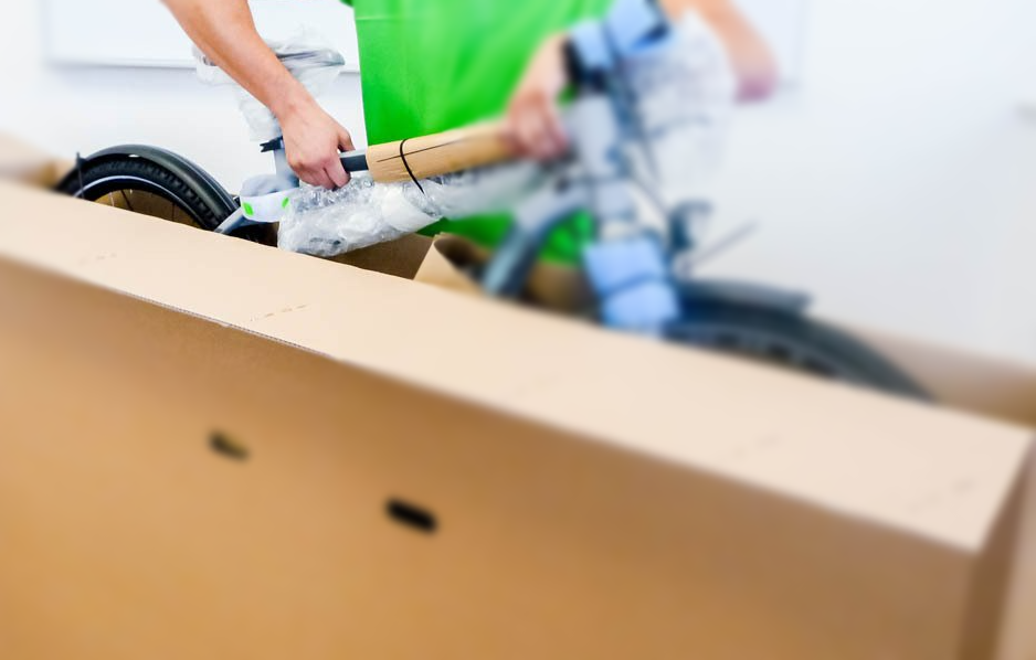 Versand Fahrrad NEU Aufbau