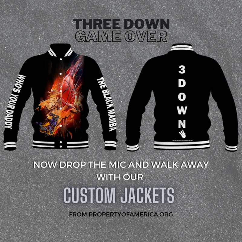 3 DOWN BOMBER JACKET