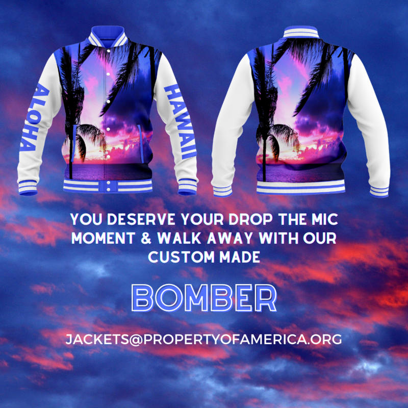 ALOHA HAWAII BOMBER JACKETS