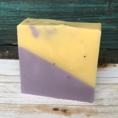 Lavender Lemon Poppy Seed Soap