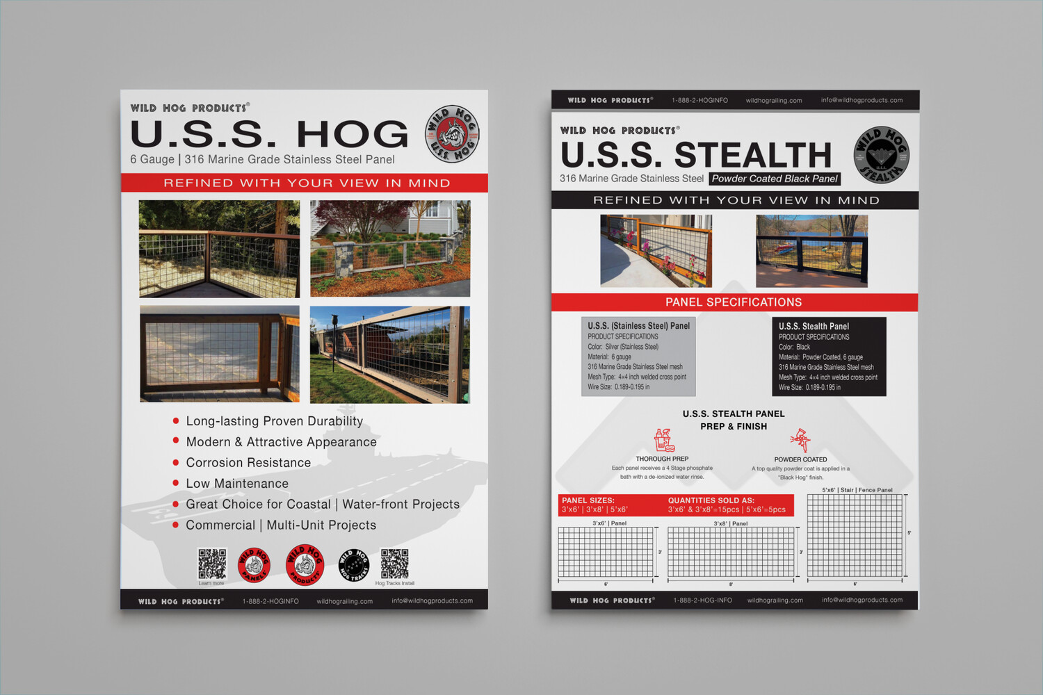 U.S.S. Hog | U.S.S. Stealth Sales Sheet