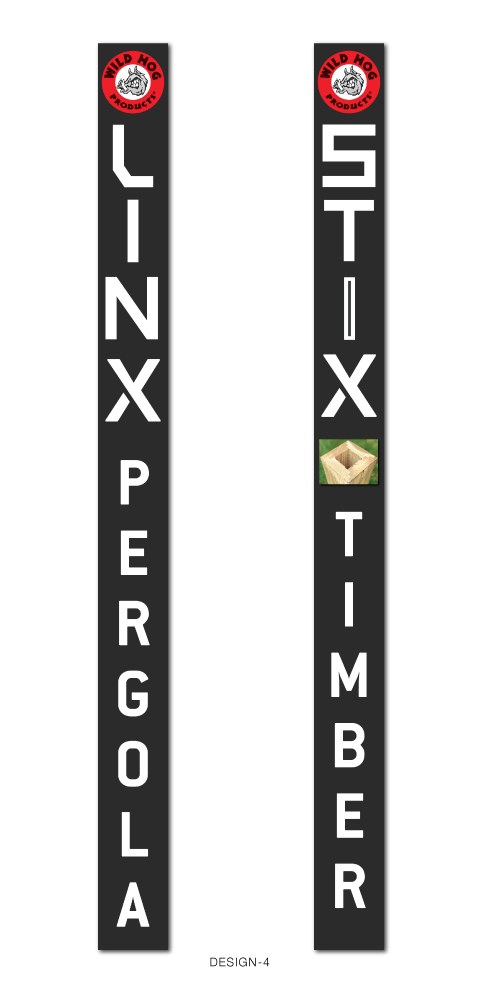 LINX | STIX 6x6 Post Signs Combo-D4