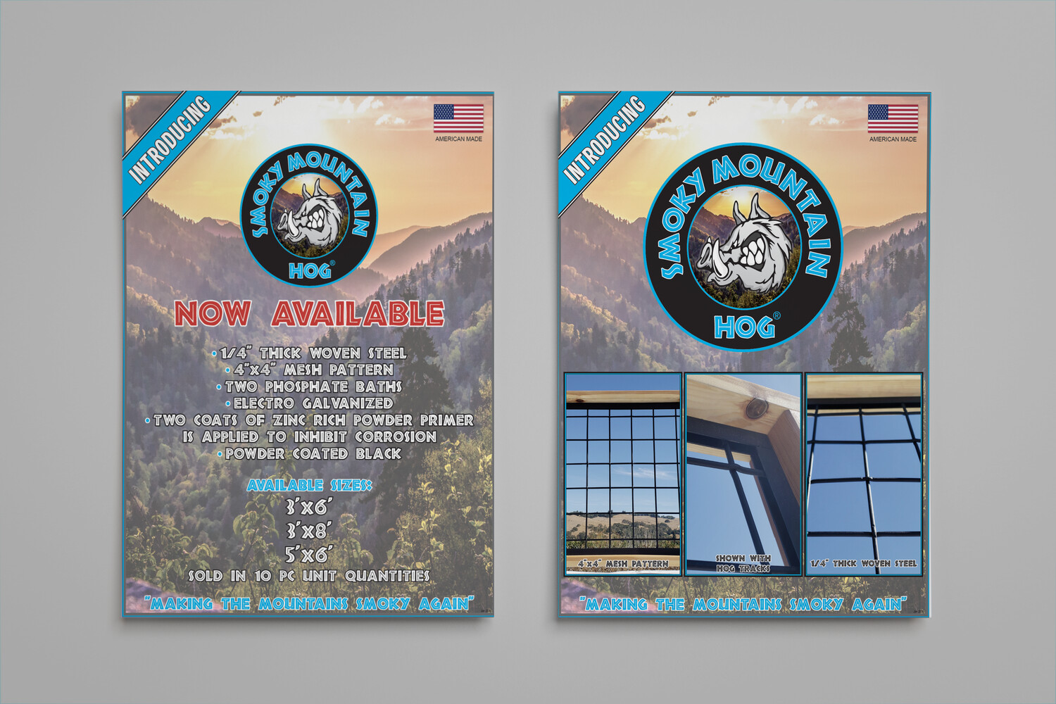 Smoky Mountain Sales Sheet