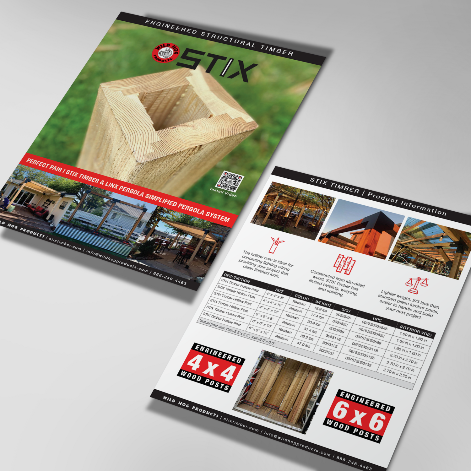 STIX Timber -Sales Sheet
