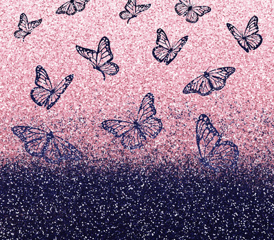 Pink & Purple Butterflies