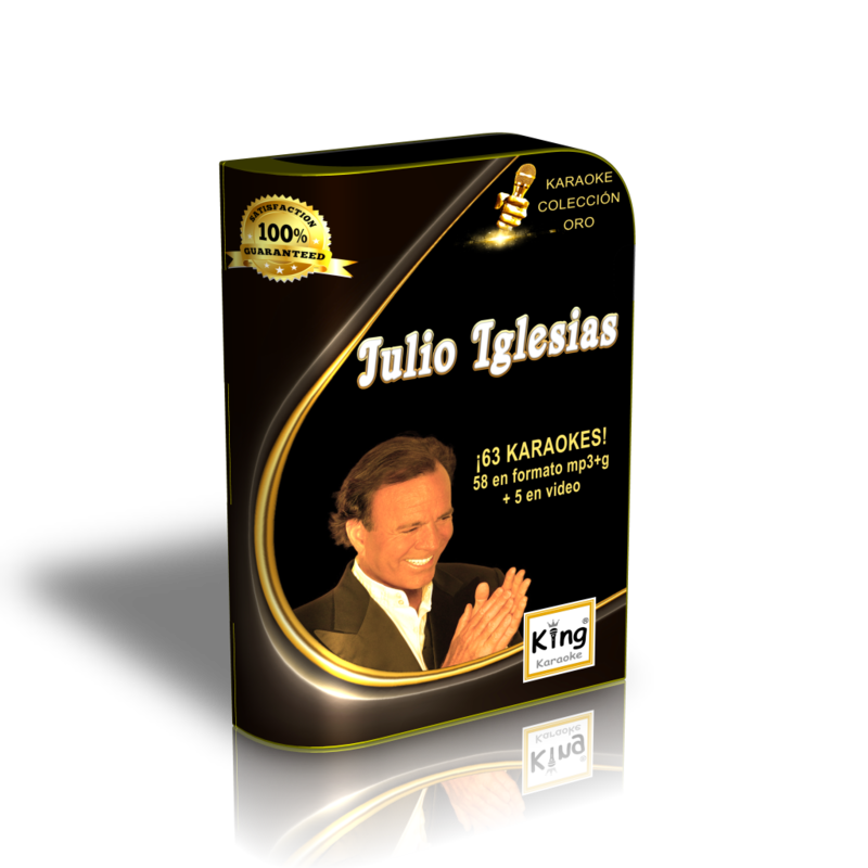 JULIO IGLESIAS - 63 KARAOKES MP3+G CDG