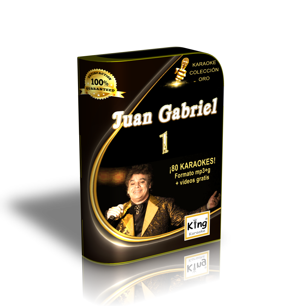 JUAN GABRIEL - 160 KARAOKES MP3+G CDG