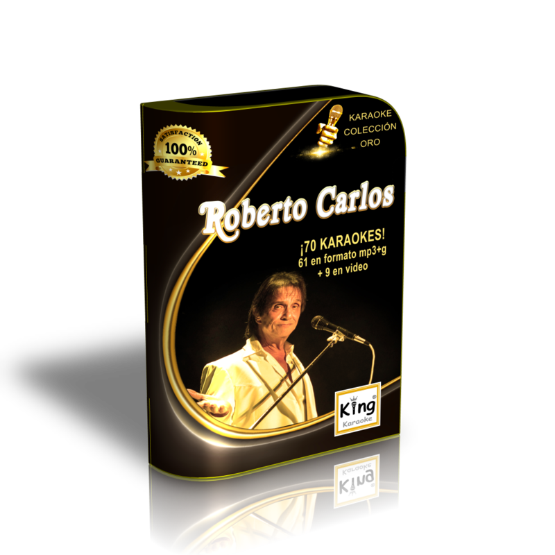 ROBERTO CARLOS - 70 KARAOKES MP3+G CDG