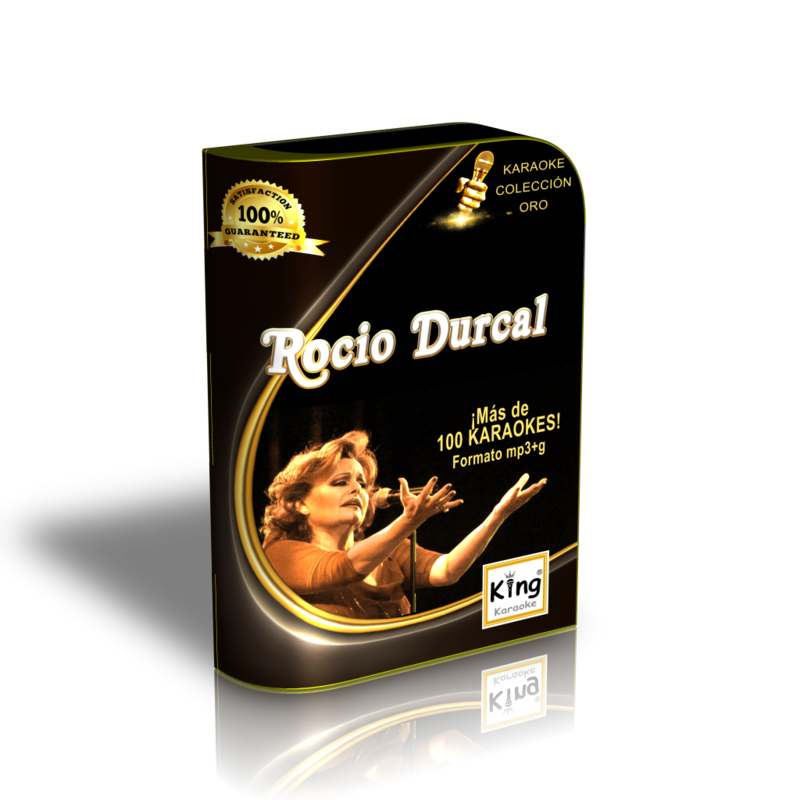ROCÍO DURCAL - 110 KARAOKES MP3+G CDG