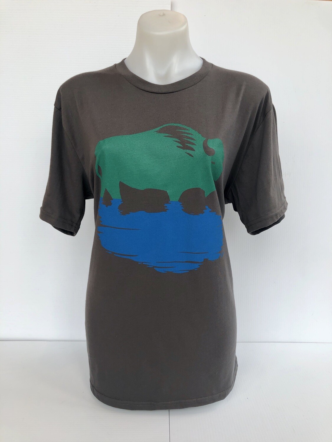 Gray Buffalo Bayou Partnership T-Shirt