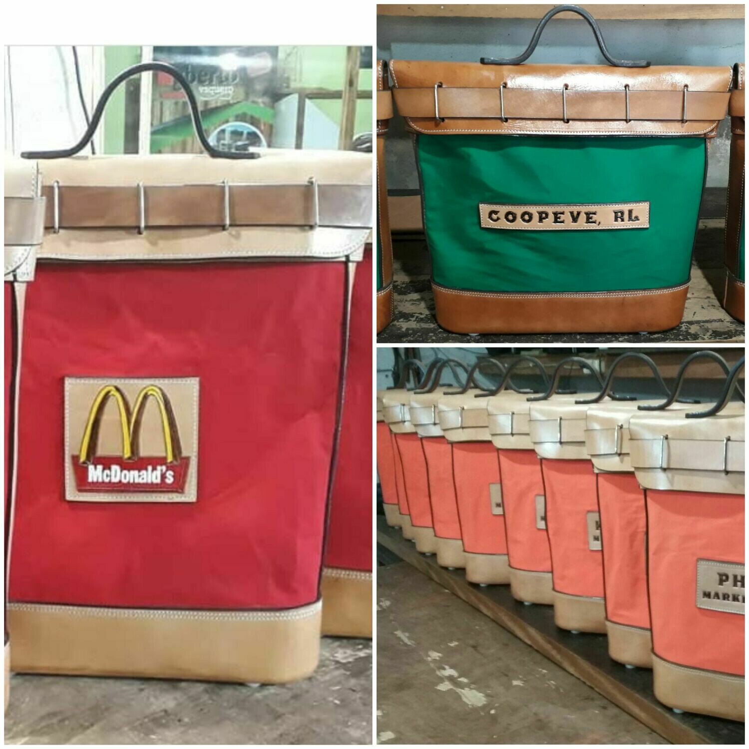 Valijas  o bolsas de mensajerías