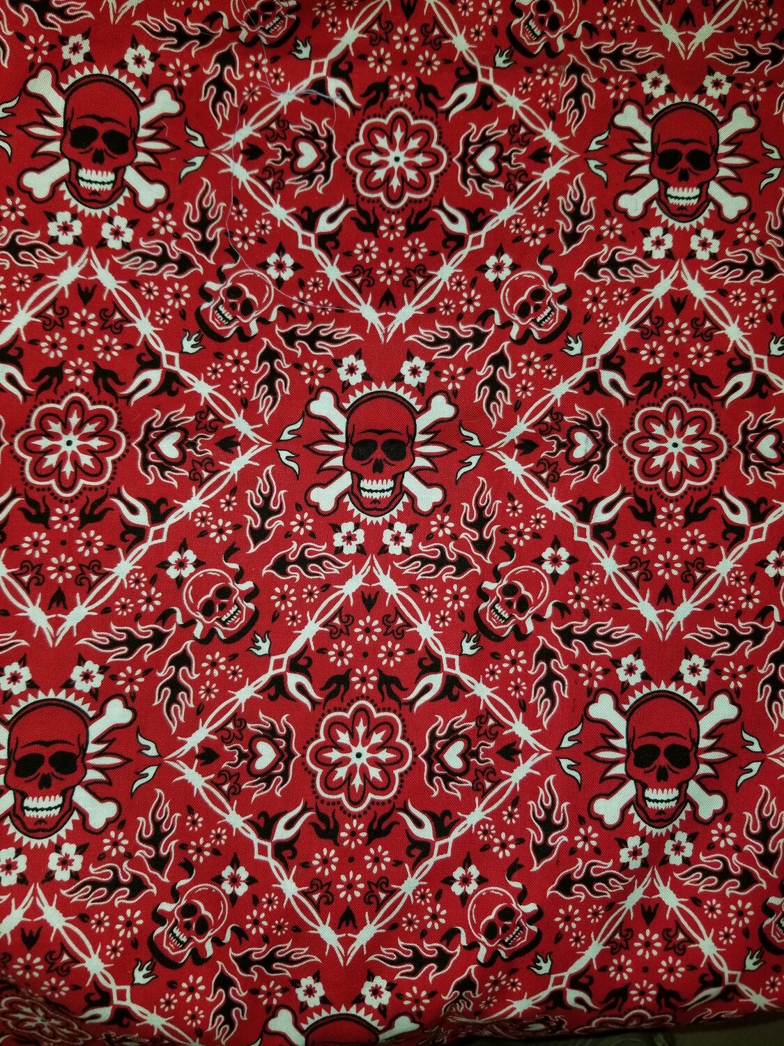 Red Skull Bandana
