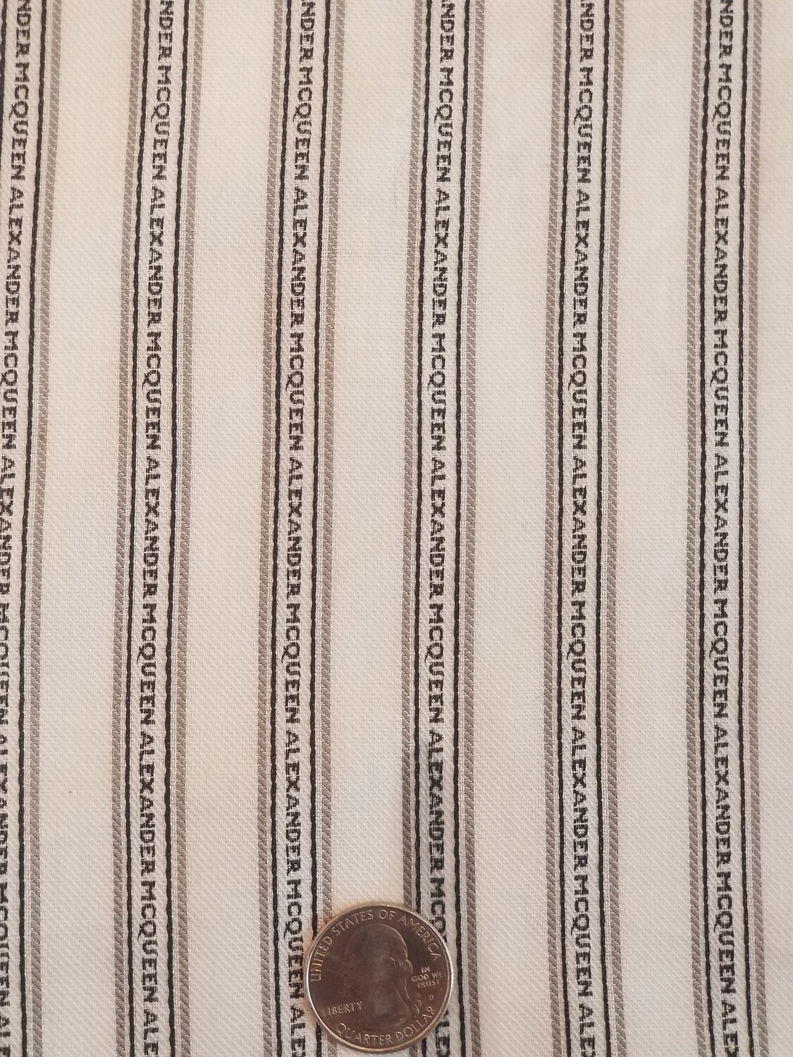 Alexander McQueen Mask Striped Logo (Rare)
