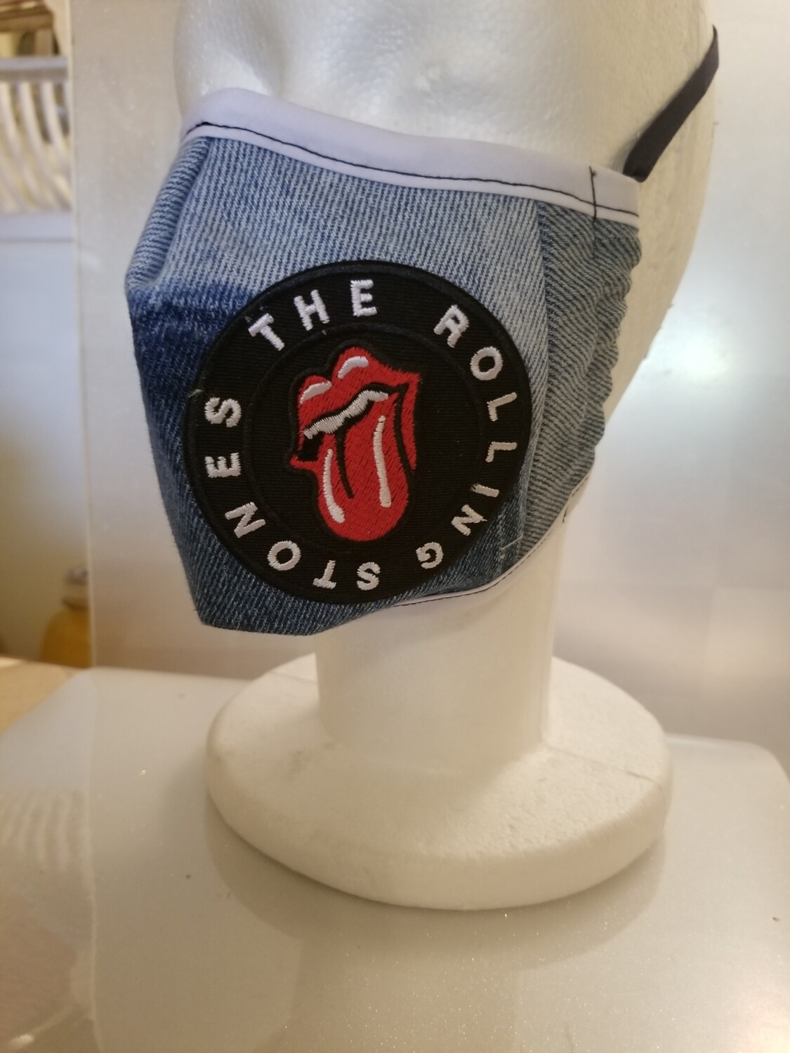Custom Embroidered Band Patch Mask