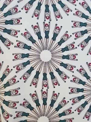 &quot;Synchronized&quot; Swimming Girls Cotton Print Mask