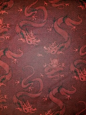 Imperial Red Dragons Vintage Cotton Mask