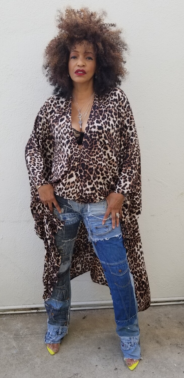 Symmetry &quot;Lethal Leopard&quot; Caftan