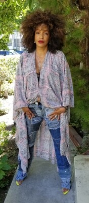 Symmetry &quot; Mid-Century Nouveau&quot; Caftan
