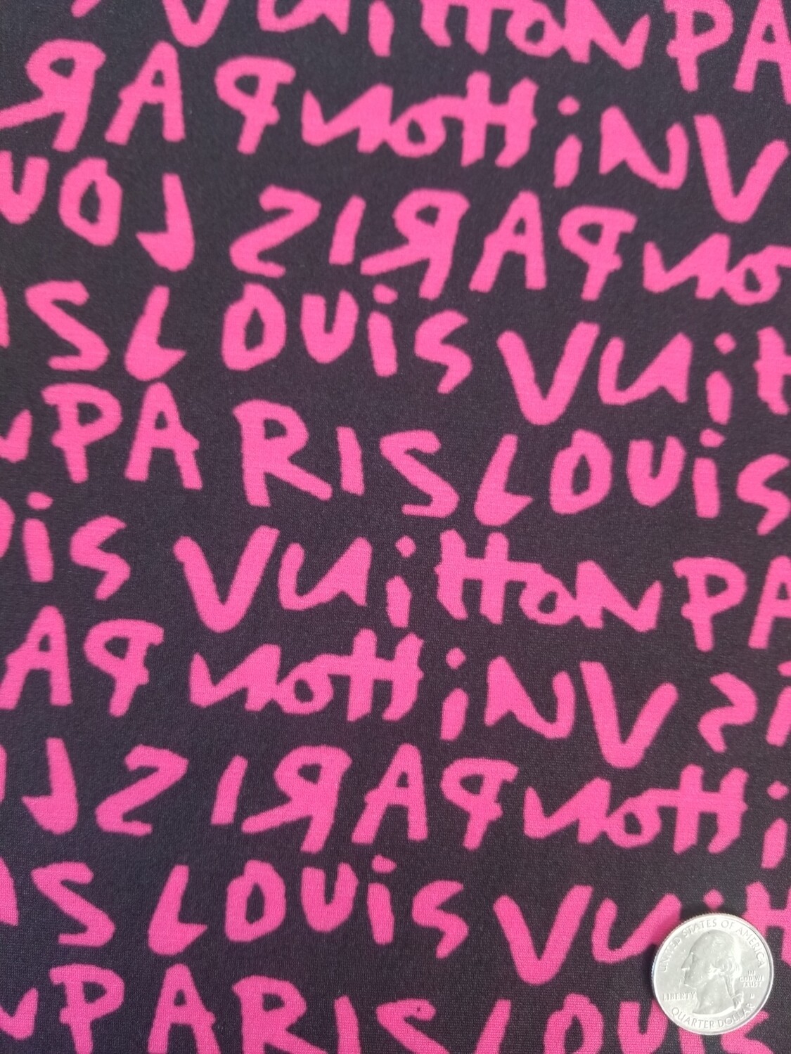 LV &quot;Stephen Sprouse Grafitti&quot; Black/Hot Pink Mask