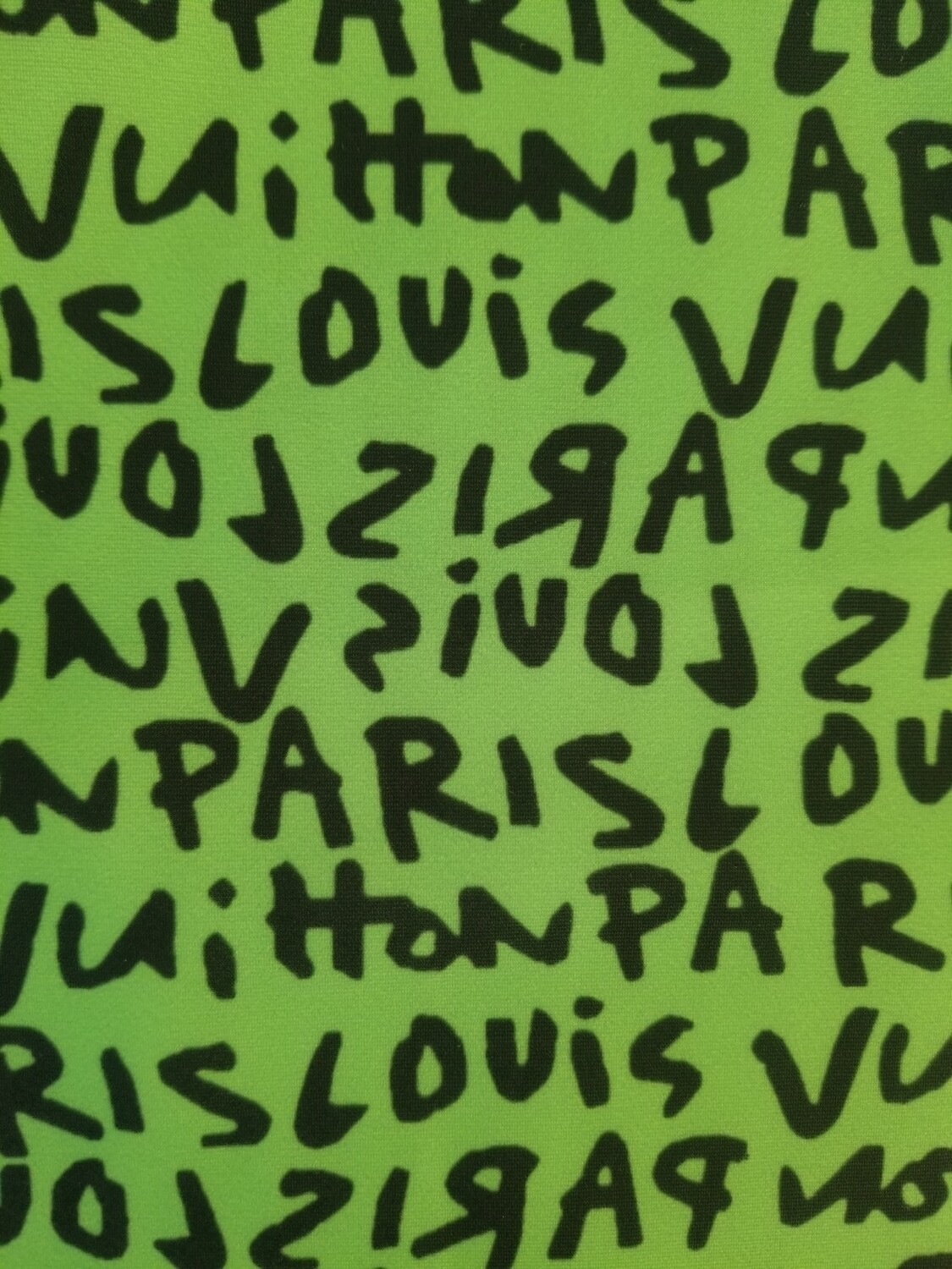 LV &quot;Stephen Sprouse Grafitti&quot; Poison Green/Black Mask