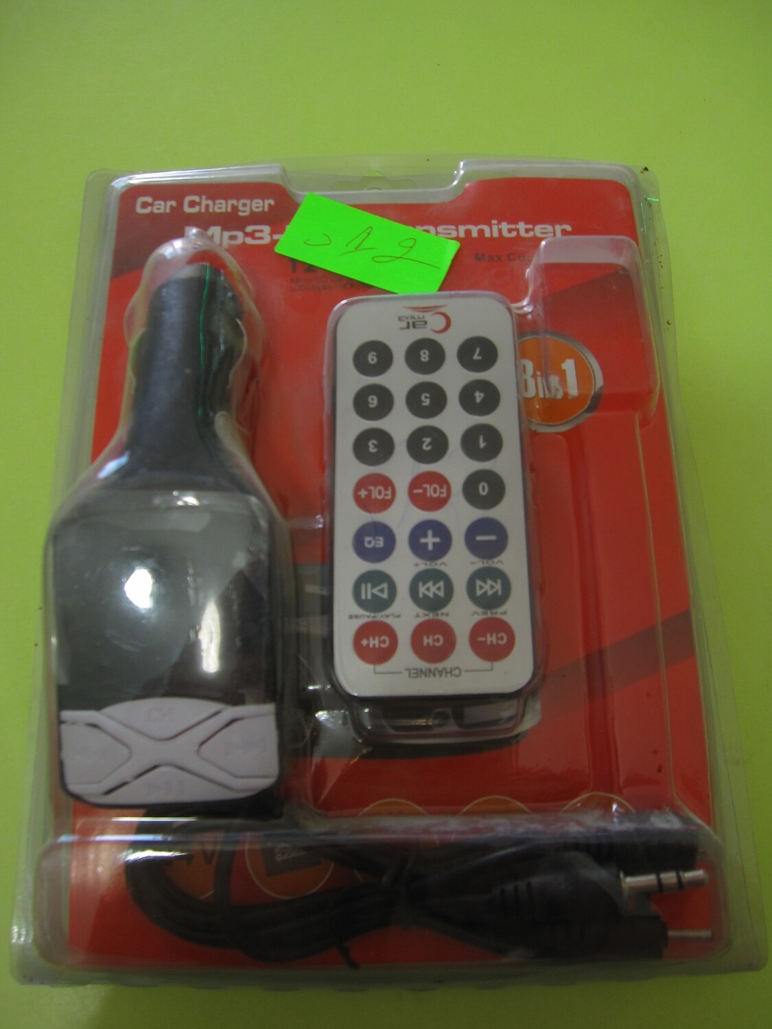 chargeur lecteur mp3 allume cigarre