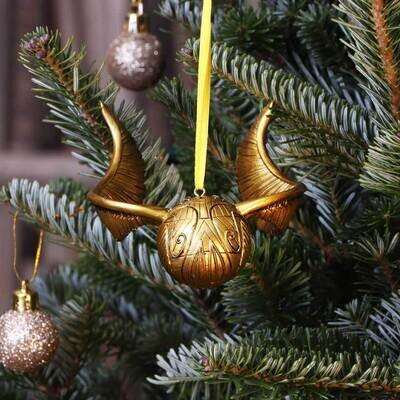 Ornament de agatat Harry Potter: Golden Snitch