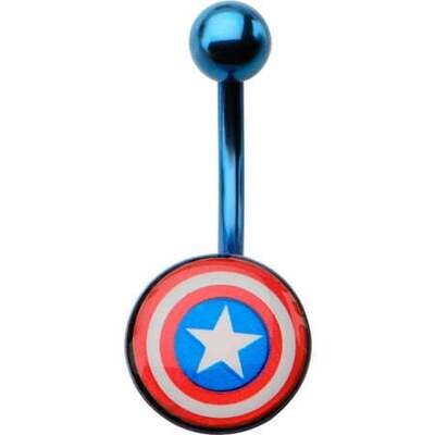 Piercing Buric Captain America