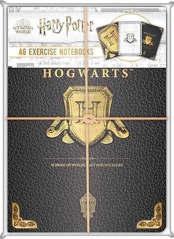Set 3 carnete A6 Harry Potter Hogwarts