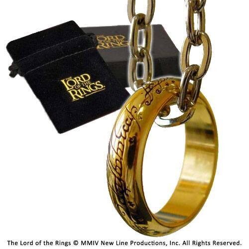 Lord of The Rings - The One ring (Gold plated)