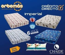 Colchón CHAIDE Imperial Tradicional 2 Plazas