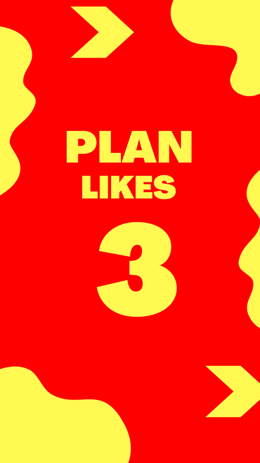Plan 3 / LIKES - 1000 Plan 3 / LIKES - 1000