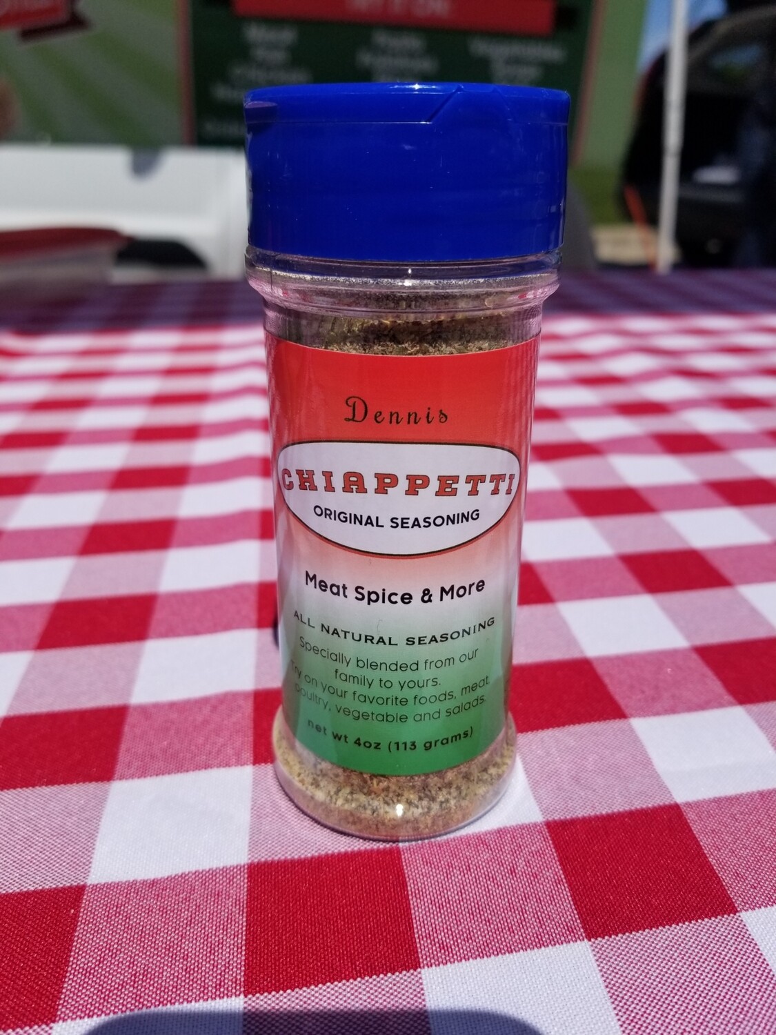 Chiappetti Seasoning Blue Cap Bottle