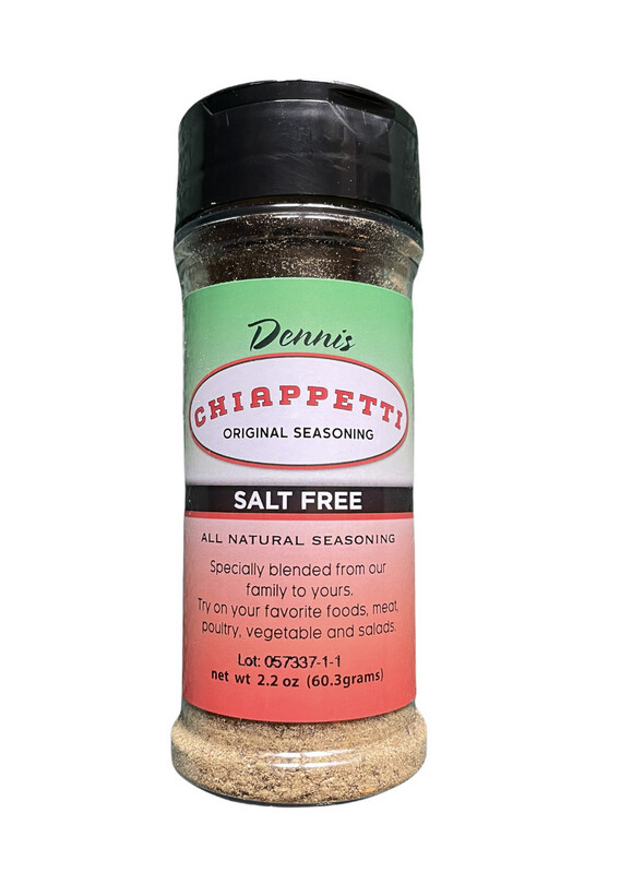 Chiappetti Seasoning Salt Free (2.2 oz.)