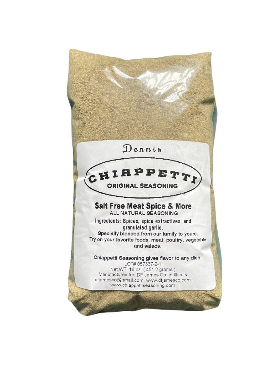 Chiappetti Seasoning Salt Free (1 lb.)